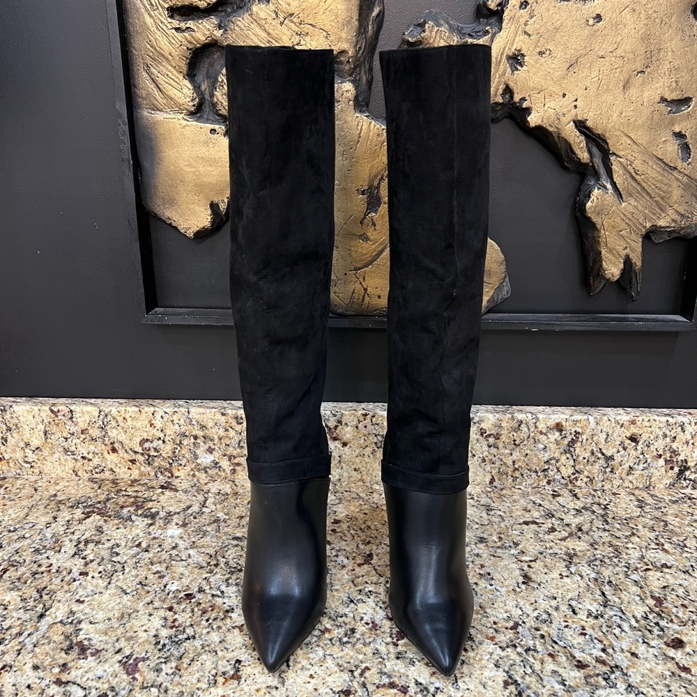 Just Fab heeled Boot size 8